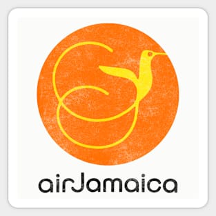 70s Air Jamaica Sticker